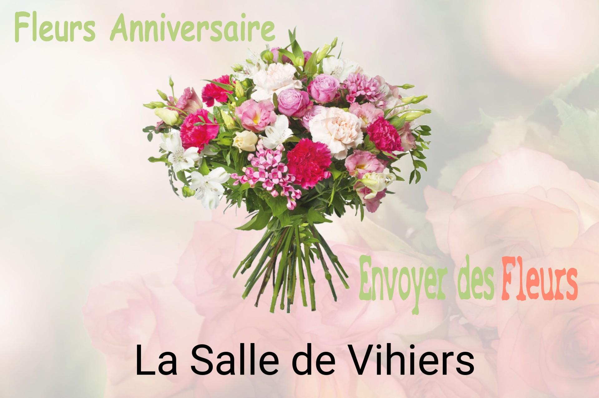 Bouquet de fleurs d’anniversaire livré à La Salle-de-Vihiers