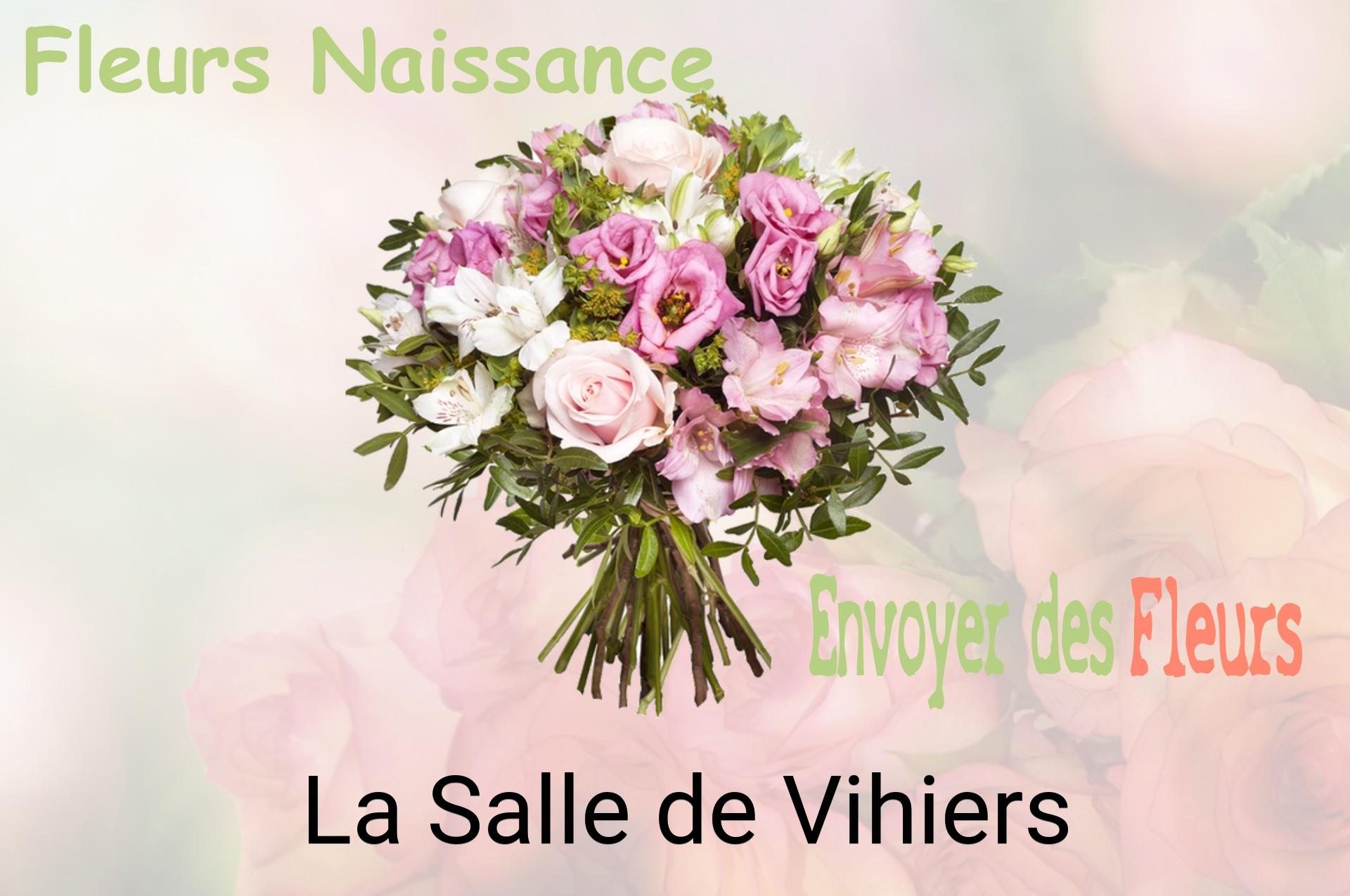 Bouquet de fleurs de naissance livré à La Salle-de-Vihiers