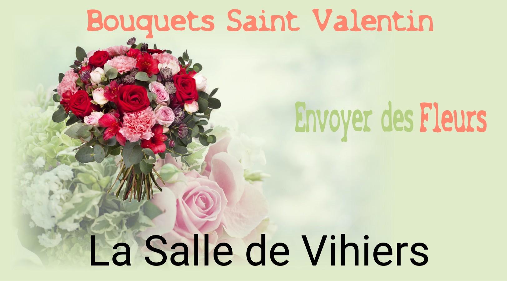 Roses de Saint-Valentin livrées à La Salle-de-Vihiers